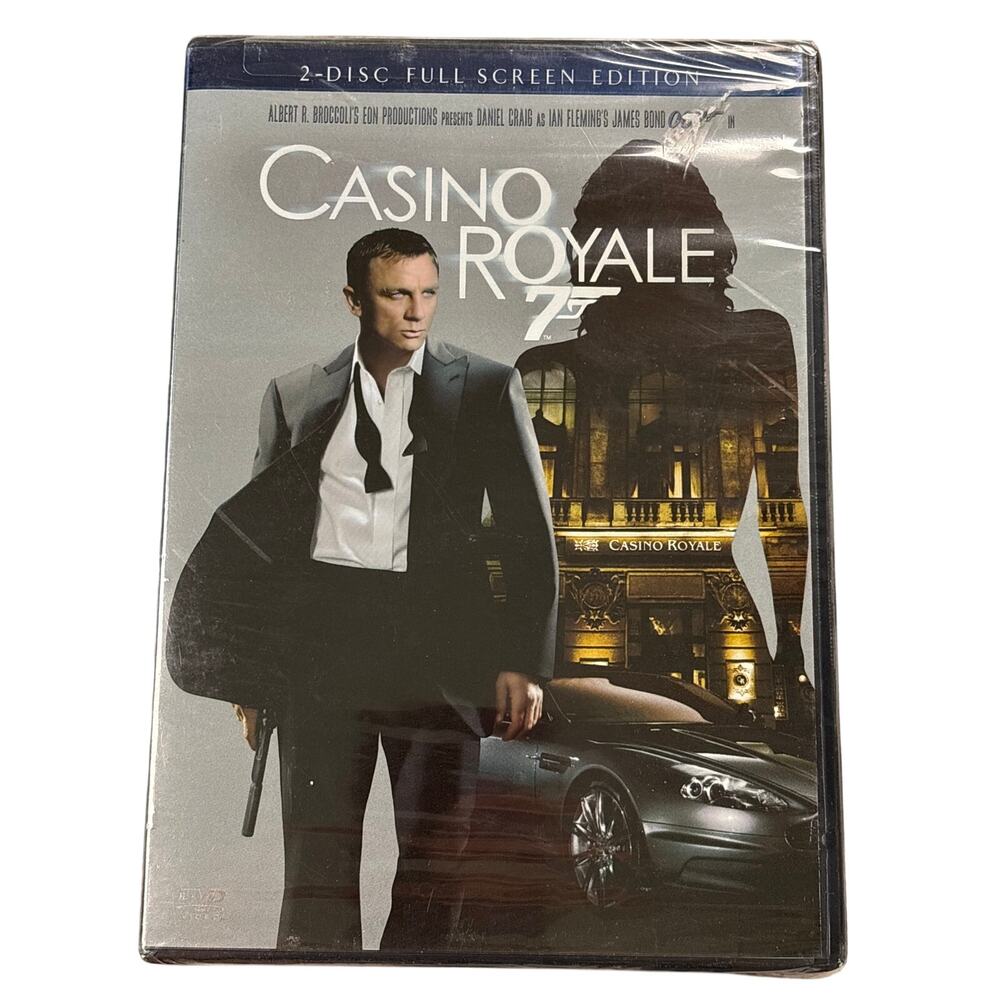 007 Casino Royale DVD Action & Adventure (2012) Daniel Craig New Sealed